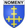 Pegatinas escudo de armas de Nomeny adhesivo de la etiqueta engomada