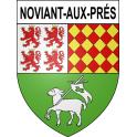 Noviant-aux-Prés Sticker wappen, gelsenkirchen, augsburg, klebender aufkleber