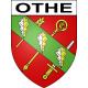 Pegatinas escudo de armas de Othe adhesivo de la etiqueta engomada