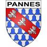 Pannes 54 ville sticker blason écusson autocollant adhésif