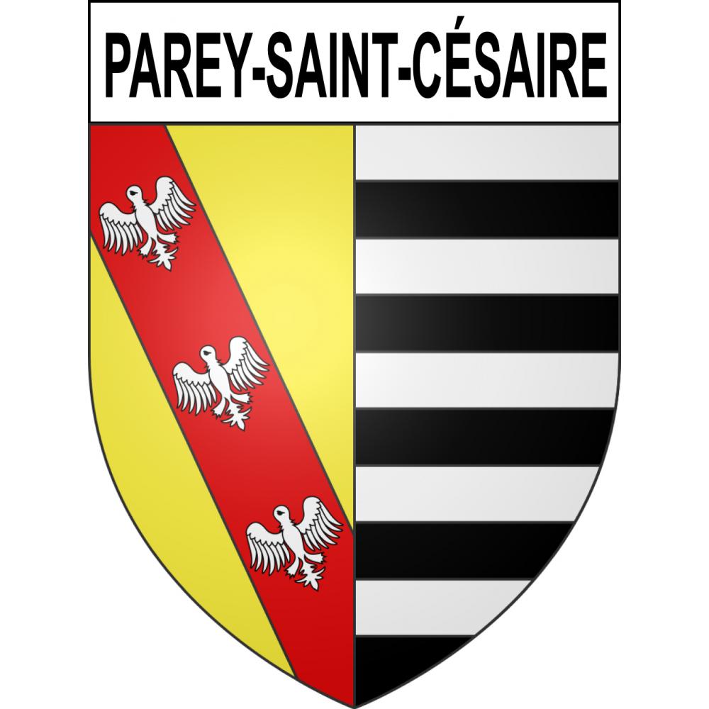 Parey-Saint-Césaire Sticker wappen, gelsenkirchen, augsburg, klebender aufkleber