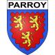 Stickers coat of arms Parroy adhesive sticker
