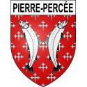 Pierre-Percée Sticker wappen, gelsenkirchen, augsburg, klebender aufkleber