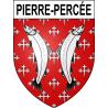 Adesivi stemma Pierre-Percée adesivo