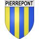 Pierrepont 54 ville sticker blason écusson autocollant adhésif