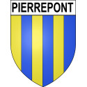 Stickers coat of arms Pierrepont adhesive sticker