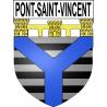 Pont-Saint-Vincent 54 ville sticker blason écusson autocollant adhésif