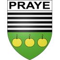 Stickers coat of arms Praye adhesive sticker