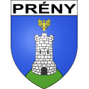 Prény 54 ville sticker blason écusson autocollant adhésif