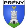 Prény 54 ville sticker blason écusson autocollant adhésif