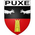 Stickers coat of arms Puxe adhesive sticker