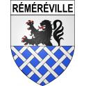 Stickers coat of arms Réméréville adhesive sticker