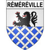 Réméréville Sticker wappen, gelsenkirchen, augsburg, klebender aufkleber