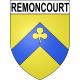 Stickers coat of arms Remoncourt adhesive sticker