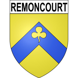 Stickers coat of arms Remoncourt adhesive sticker