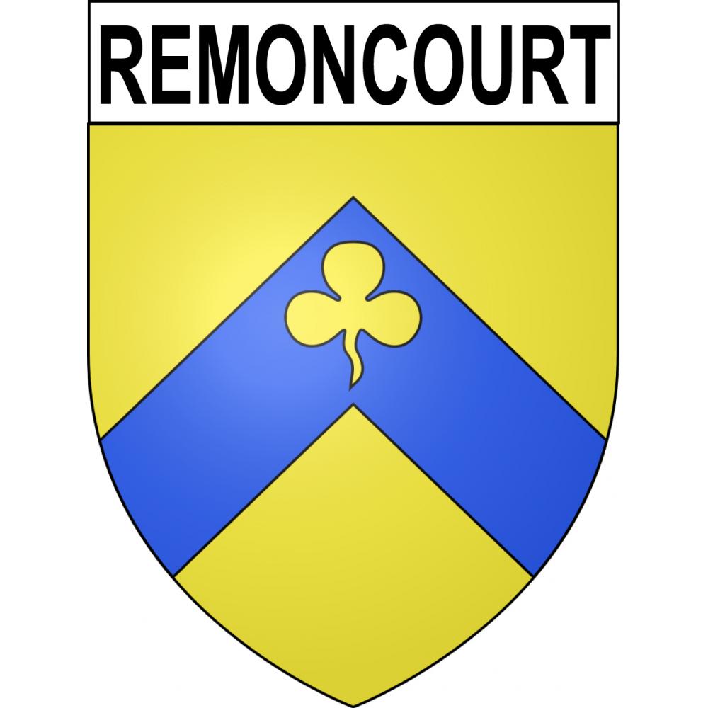 Remoncourt 54 ville sticker blason écusson autocollant adhésif