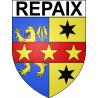 Repaix 54 ville sticker blason écusson autocollant adhésif