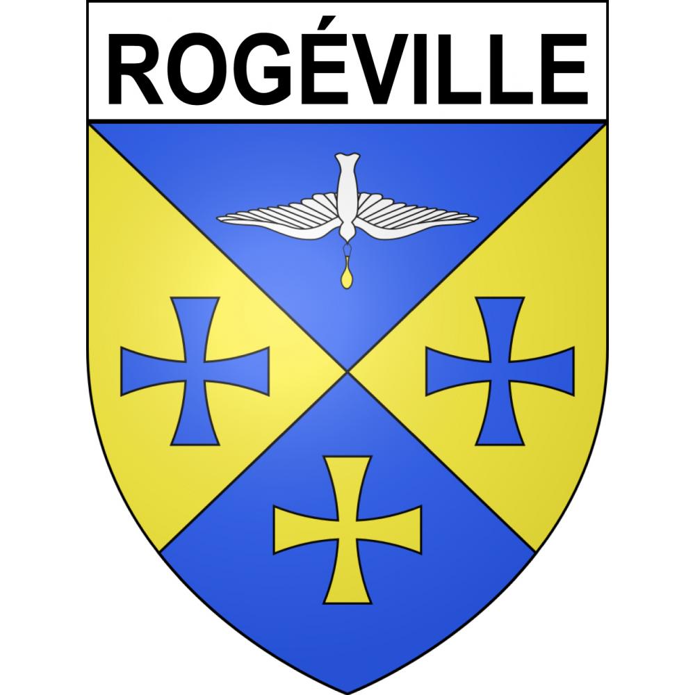 Stickers coat of arms Rogéville adhesive sticker