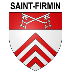 Stickers coat of arms Saint-Firmin adhesive sticker