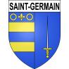 Pegatinas escudo de armas de Saint-Germain adhesivo de la etiqueta engomada