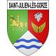 Saint-Julien-lès-Gorze 54 ville sticker blason écusson autocollant adhésif