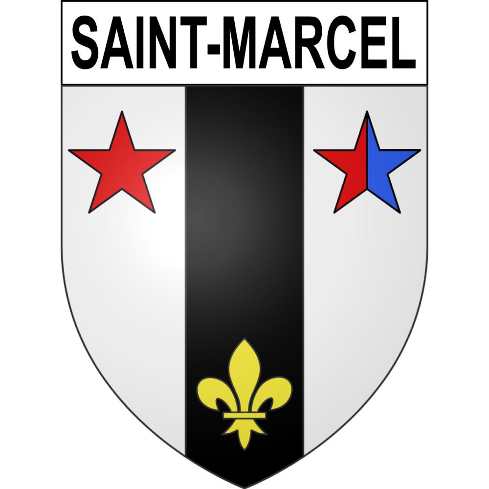 Adesivi stemma Saint-Marcel adesivo