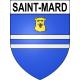 Stickers coat of arms Saint-Mard adhesive sticker