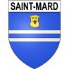 Saint-Mard 54 ville sticker blason écusson autocollant adhésif