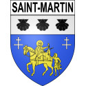 Stickers coat of arms Saint-Martin adhesive sticker