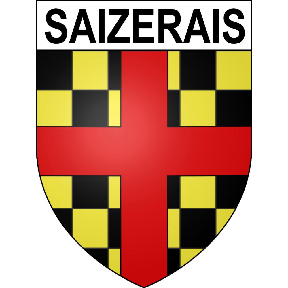Saizerais 54 ville sticker blason écusson autocollant adhésif