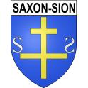 Stickers coat of arms Saxon-Sion adhesive sticker