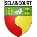 Selaincourt Sticker wappen, gelsenkirchen, augsburg, klebender aufkleber