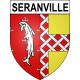 Adesivi stemma Seranville adesivo