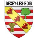 Sexey-les-Bois 54 ville sticker blason écusson autocollant adhésif