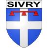 Sivry Sticker wappen, gelsenkirchen, augsburg, klebender aufkleber