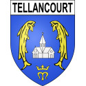 Tellancourt Sticker wappen, gelsenkirchen, augsburg, klebender aufkleber