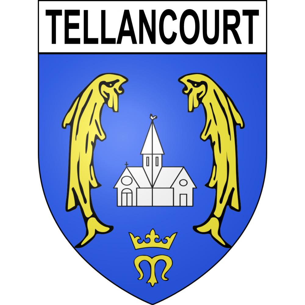 Stickers coat of arms Tellancourt adhesive sticker