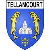 Adesivi stemma Tellancourt adesivo