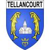 Stickers coat of arms Tellancourt adhesive sticker