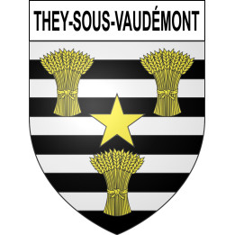 Stickers coat of arms They-sous-Vaudémont adhesive sticker