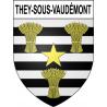 They-sous-Vaudémont 54 ville sticker blason écusson autocollant adhésif