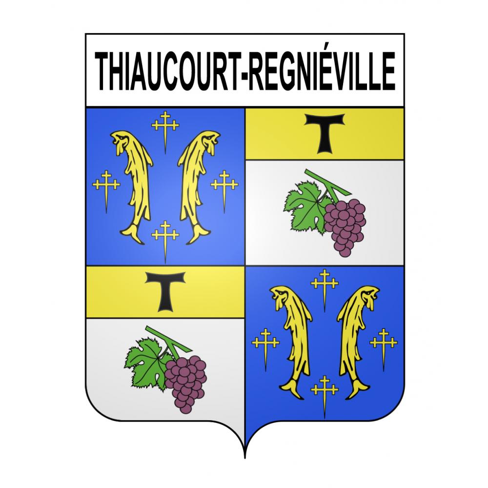 Adesivi stemma Thiaucourt-Regniéville adesivo