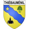 Thiébauménil Sticker wappen, gelsenkirchen, augsburg, klebender aufkleber