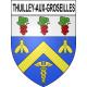 Stickers coat of arms Thuilley-aux-Groseilles adhesive sticker