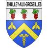 Stickers coat of arms Thuilley-aux-Groseilles adhesive sticker