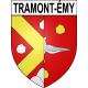 Tramont-Émy Sticker wappen, gelsenkirchen, augsburg, klebender aufkleber