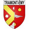 Tramont-Émy Sticker wappen, gelsenkirchen, augsburg, klebender aufkleber