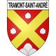 Tramont-Saint-André Sticker wappen, gelsenkirchen, augsburg, klebender aufkleber