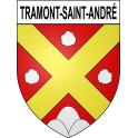 Stickers coat of arms Tramont-Saint-André adhesive sticker