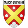 Pegatinas escudo de armas de Tramont-Saint-André adhesivo de la etiqueta engomada